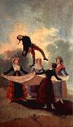 Francisco de Goya Entwurfe fur die Wandteppiche zur Ausschmuckung der Konigl oil painting on canvas